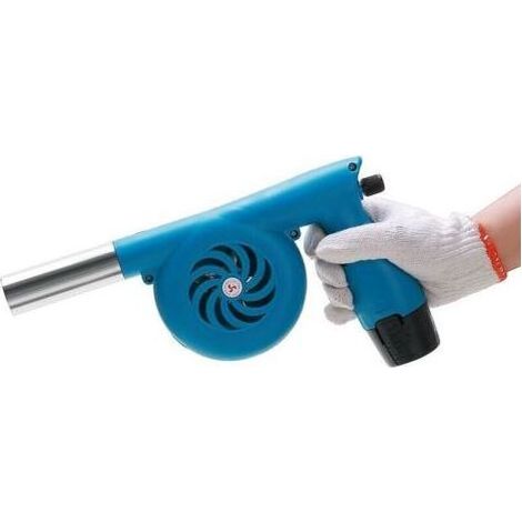 Ventilateur électrique portable pour barbecue – Rechargeable sans fil – 30 x 16 cm – Réduit poussière et étincelles – Idéal camping et pique-nique (1/5)