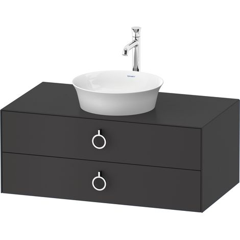 Duravit White Tulip, meuble sous-lavabo suspendu, largeur 1000 x (1/4)