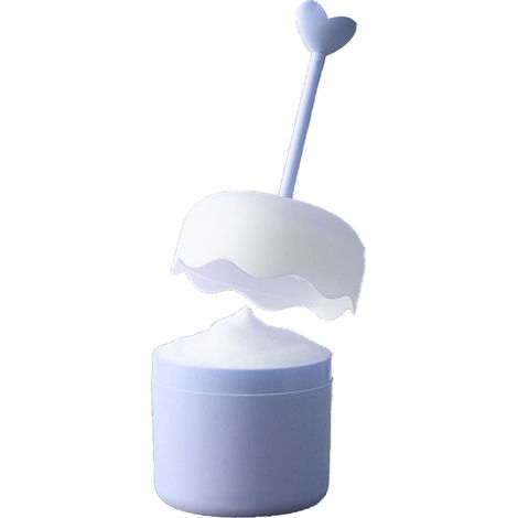 Gobelet mousseur pour nettoyant visage portable Lovely Cleanser - Appareil à mousser bleu (1/5)
