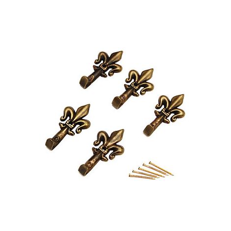 BL GANCIO PER QUADRO GIGLIO 47 MM BRON N. 2 5 PZ- DIESSE- 5,0 blister