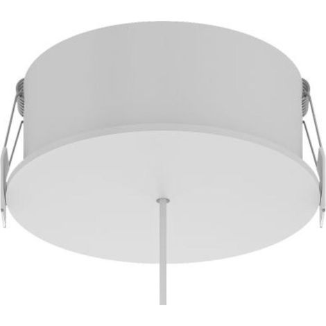 Rosone da Incasso Nano Recessed Base Ø90x22mm - Bianco Opaco per Lampada Alp Space Beneito Faure (1/3)