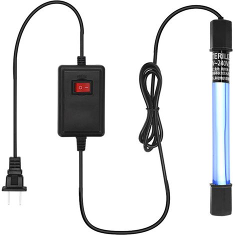 Désinfectant UV à lumière propre pour Aquarium, 5w/11w, vert pour le traitement de l'eau des réservoirs de poissons (1/5)