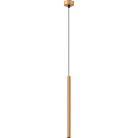 Suspension tube rainurée laiton ZENTRA Pure Lume G9 (1/5)
