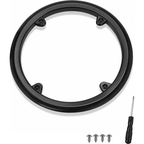 Protège Chaîne Vélo 42/44 Dents Plateau Protection Noir Couvre VTT Urbain Enfant Garde-Chaîne Durable Vis Montage Tournevis (1/5)