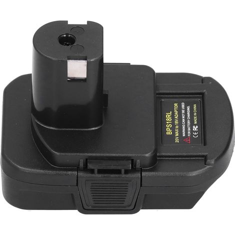 Adaptateur Convertisseur Batterie Stanley vers Ryobi 18V BPS18RL pour Outils Électriques Lithium (1/5)
