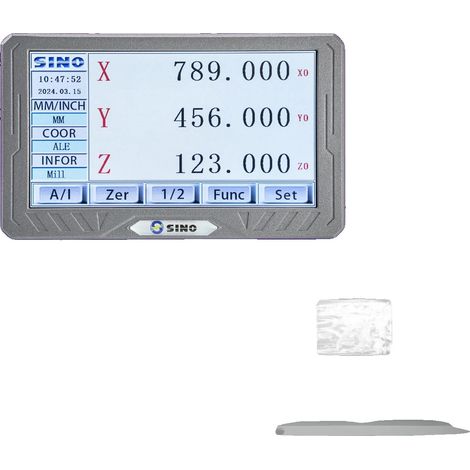 Sistema di visualizzazione digitale, alta precisione, risoluzione 5μm, solo DRO SDS200S (1/2)