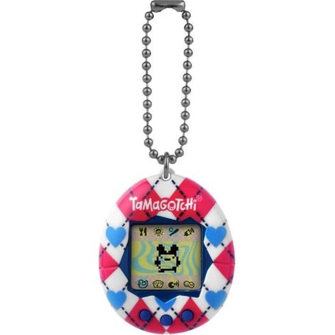 Tamagotchi Original - BANDAI - Cœur Argyle (1/4)