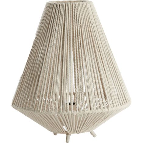 Light & Living - lámpara de mesa - Felida - beige - metal -