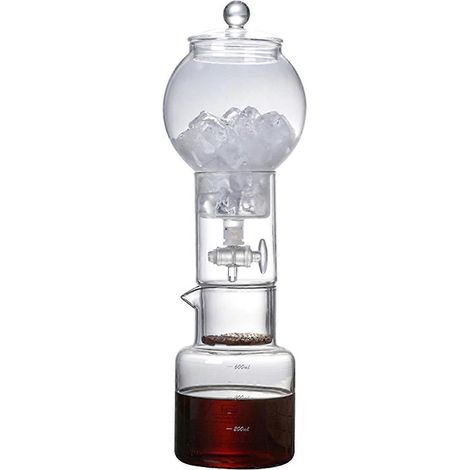 Ensemble cafetière à infusion à froid avec filtre et porte-filtre en verre, accessoires pour cafetière à expresso A (1/5)