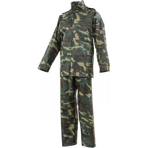 Imperméable Veste + Pantalons Chasse XXL Issa