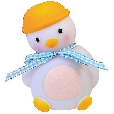 Bedroom Led Night Light Cute Little Duck Bedside Lamp Decoration Creative GiftBlue (1/3)
