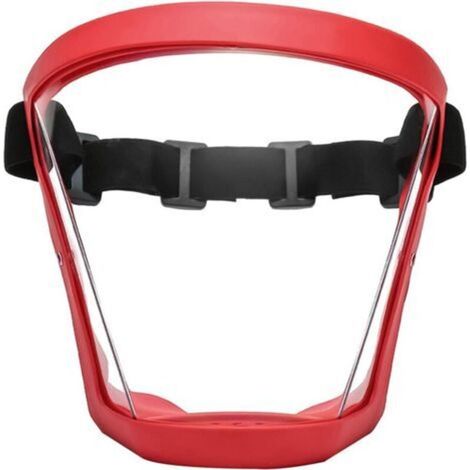 Visière de protection intégrale transparente, protection oculaire, équipement de protection individuelle complet H510