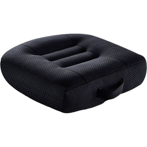 1 coussin rehausseur de voiture - Noir rigide (grande taille) (1/5)