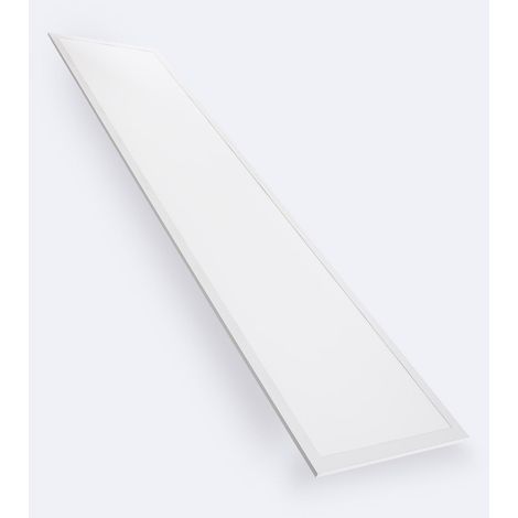 Panneau LED 120x30 cm 42W 4200 lm + Kit de Suspension  Certadrive No Flicker 3000K Individuel Blanc chaud (1/5)