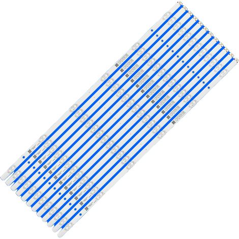 LED-Hintergrundbeleuchtungsstreifen, 6 Perlen pro Streifen, 675 mm Länge, 3V Spannung, brandneu, kompatibel mit mehreren TV-Modellen (1/5)