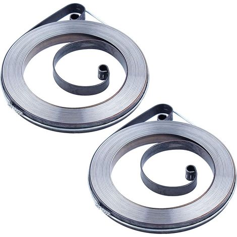 2 pièces de ressort de lanceur à rappel pour pièces de tronçonneuse Husqvarna 61 162 181 266 268 272 281 288 (1/5)