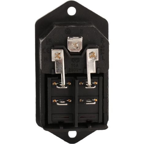 Connecteur d'alimentation IEC320 C14 avec interrupteur à bascule, prise femelle 250V 10A, pour câble secteur AC, panneau de connexion (1/5)