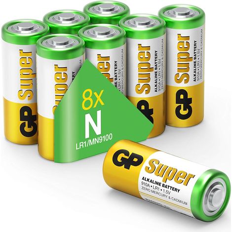 Batteries Super 910A, LR01 Pile LR1 (N) alcaline(s) 1.5 V 8 pc(s) (1/5)