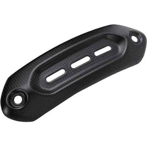 Accessoires moto en fibre de carbone véritable : cache-échappement, protection thermique pour Hypermotard 950/939 (1/5)
