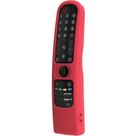 Housse de protection en silicone pour télécommande LG Smart TV AN-MR21 (compatible avec les télécommandes LG OLED MR21GA). (1/5)