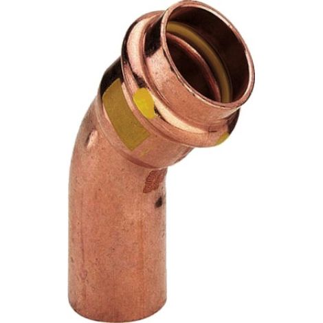 Viega Coude Profipress G Cuivre 45° I/A avec SC-Contur 22mm (1/2)