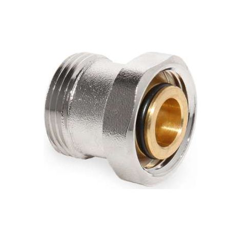 Simplex Verlängerungssatz (2 Stück) G 3/4" Eurokonus 20mm Messing vernickelt F22165 (1/5)