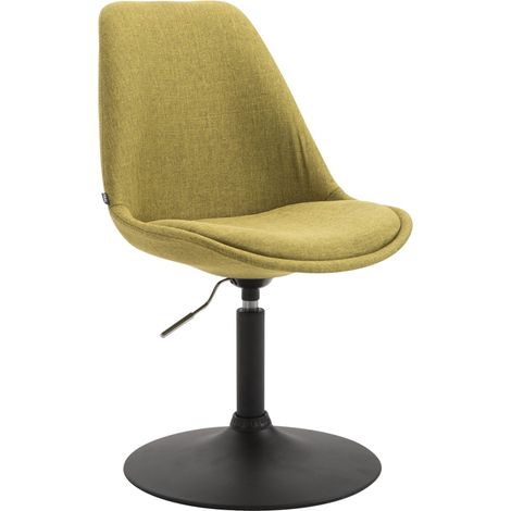 Sedia da pranzo MAVERICK in tessuto verde nero (1/5)
