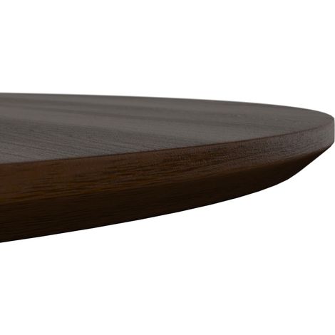 Mömax Couchtisch Ennio Walnussfarben MDF rund (1/5)