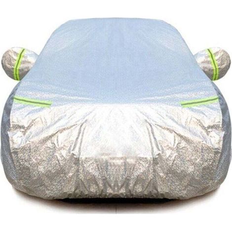 Telo copriauto per esterni per SUV, impermeabile, universale, resistente alla grandine e ai raggi UV, con cerniera, 460 x 185 x 150 cm (3L) (1/4)