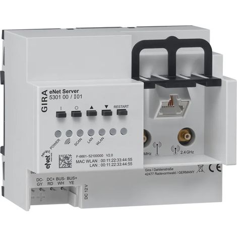 Gira Servidor REG Gira eNet [530100], 5301 00