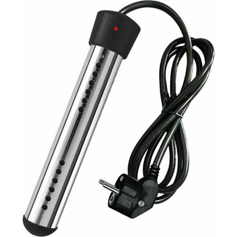 Chauffe-eau électrique 2500W avec tension par immersion, chauffe-eau de piscine, chauffe-eau portable, adapté pour étangs, seaux (1/5)