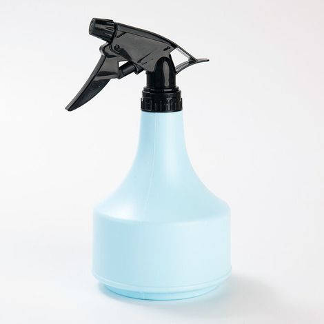 MINKUROW Kunststoff-Sprühflaschen, leere Sprühflasche, nachfüllbare Pumpbewässerung, Sprüher für Pflanzen, Garten, Küche, drinnen - Blau 500 ml