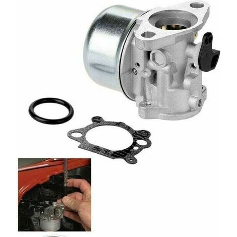 KINZON 799868 Vergaser passend für Briggs & Stratton 498170, 799872, 694202, 497586, 498254, 790821 – für Briggs & Stratton Vergaser 14111 +795259 Luftfilterreiniger-Primerbasis von LEIMO (1/5)