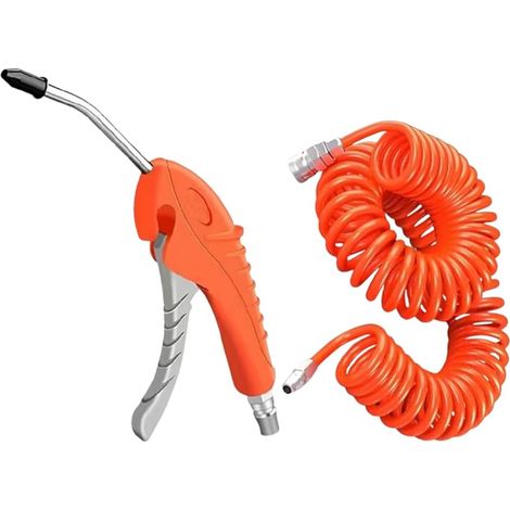 Pistolet de Soufflage D'air, Soufflette Camion, avec Tuyau de 6 Mètres, pour Camion, Fourgonnette, Camion Lourd