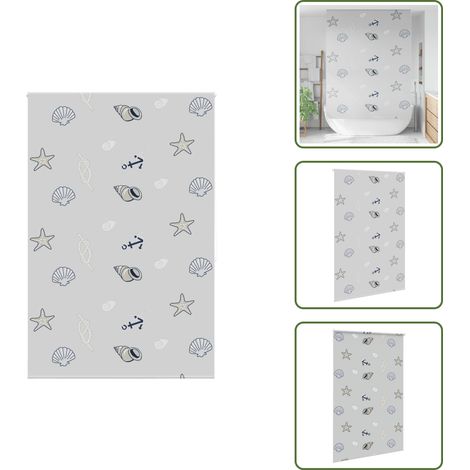 Duschrollo 160x240 cm Stoffbreite 156 cm - Duschrollo - Duschrollos - Duschvorhang - Dusche Rollo (1/5)