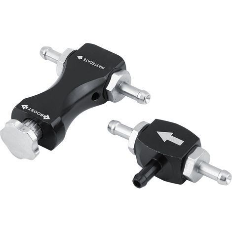 Kit Régulateur de Pression Turbo Double Sens Réglable, Soupape de Dérivation Manuelle, Contrôleur de Boost Universel pour Auto (1/5)