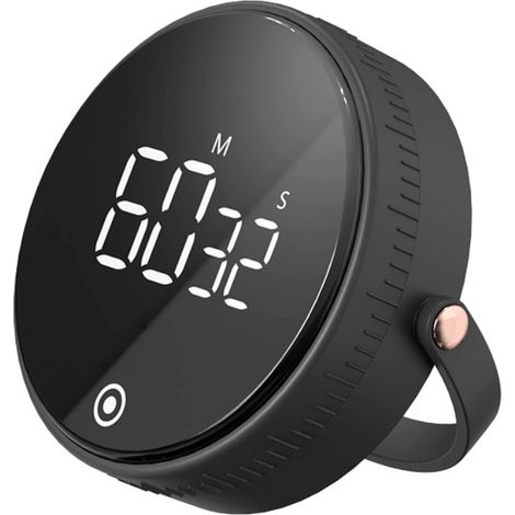 Digitaler Küchentimer mit großem LED-Display, magnetischer Countdown-Funktion und Timer für Küche, Klassenzimmer, Fitness und Backen (1/5)