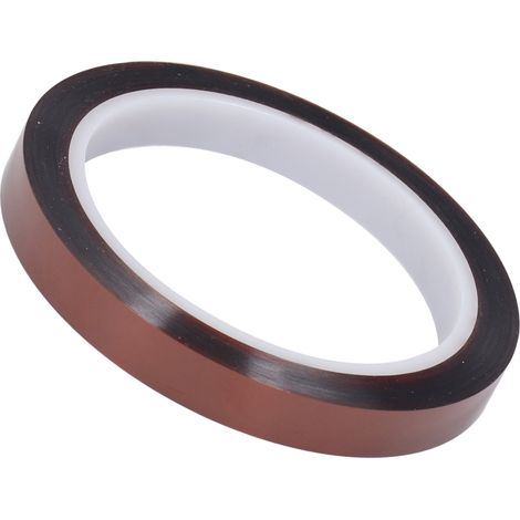 Ruban isolant haute température résistant à la chaleur, largeur 12 mm, longueur 33 m, pour la maintenance (1/5)