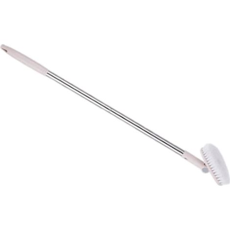 Brosse de Nettoyage Sol à Long Manche pour Salle de Bain Poils Durs Rotatifs pour Carrelage et Toilettes Brosse Domestique (1/5)