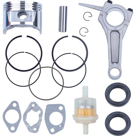 Adefol Generator Engine Connecting Rod 88mm Piston Ring Crankshaft Oil Seal Kit fit for Honda GX390 188F 13HP Motor Lawnmower Trimmer Replacement Parts for 13101-ZF6-W00 13010-ZF6-003 (1/5)