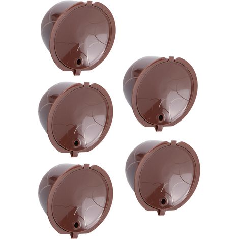 Kit de Filtre à Café Réutilisable avec 10 Capsules pour Machine DOLCE GUSTO (Inclut Cuillère et Brosse) (1/5)