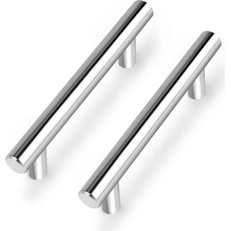 Möbelgriffe für Schubladenschränke, 192 mm, 15 Stück, silberfarben