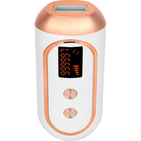 Épilateur numérique portable, indolore, unisexe, pour une épilation complète du corps, blanc, prise 100-240 V. (1/5)