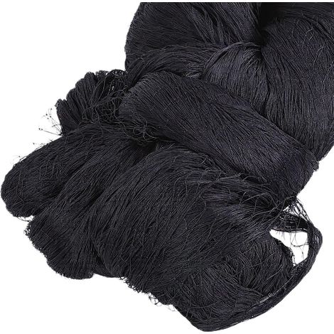 Filet de Jardin, 7.5x15m Filet Anti Oiseaux, Filet Bassin, Filet de Protection Jardin, Filet Jardin Potager, Filet de Protection Oiseaux, Filet Protection Oiseaux, Filet Bassin Poisson Exterieur, Noir (1/5)
