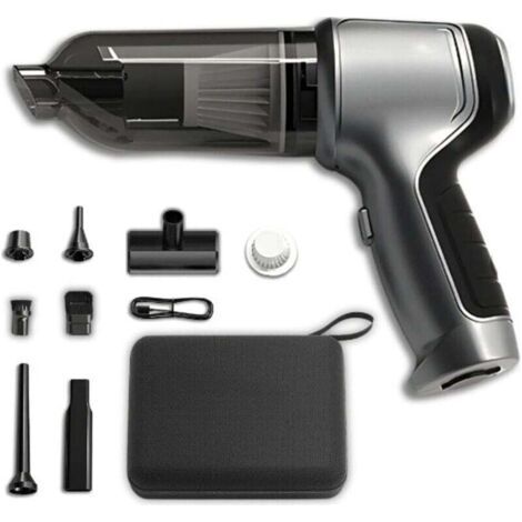 Aspirateur de voiture sans fil puissant, aspirateur de voiture portatif sans fil, aspirateur portable, adapté au nettoyage des poils d'animaux.