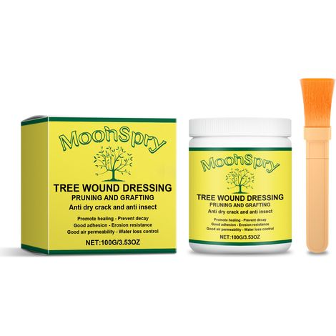 MOONSPRY Tree Wound Healing Remedy, Hualitong Tree Bandage, Wound Healing Ointment and Root Promoter. (1/5)