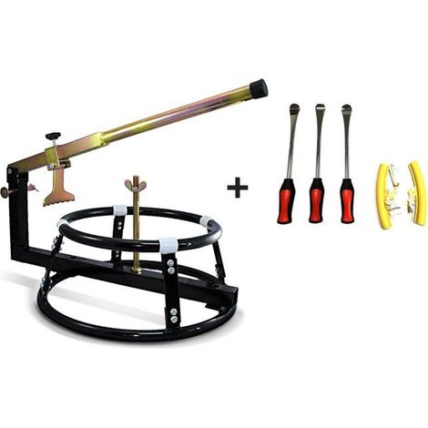 Set RE1 Smontagomme / cambiapneumatici + kit attrezzi di montaggio (1/4)