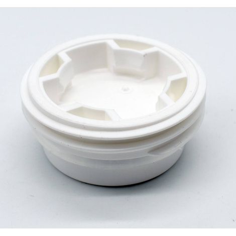 Multitanks – Bouchon mâle blanc pour fût 200L – Filetage S70x6 – Étanchéité certifiée – Résistance chimique PEHD – Installation ergonomique