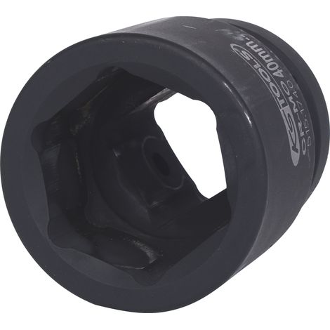 KS Tools 1" Sechskant-Kraft-Stecknuss, kurz, 40mm - 515.1740 (1/5)
