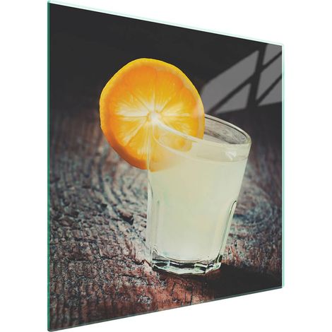Plaque de protection en verre pour poêle à bois 50x52 (1/5)